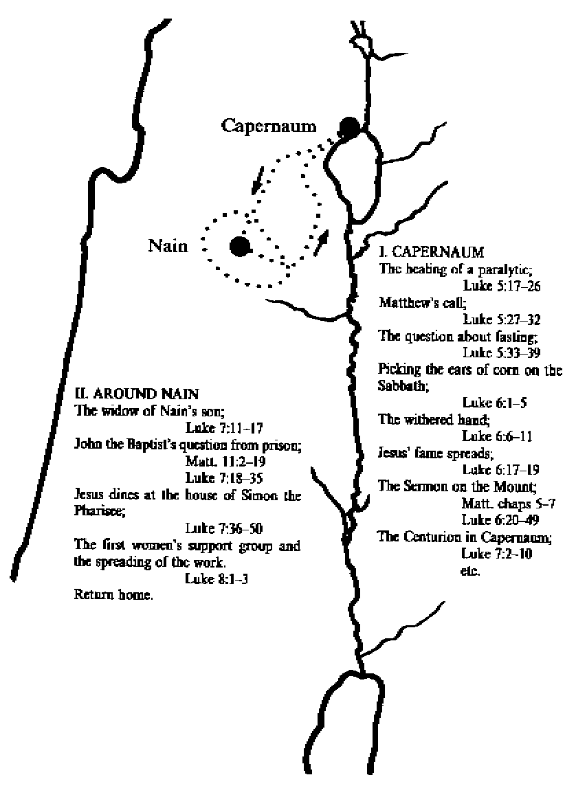 The map V